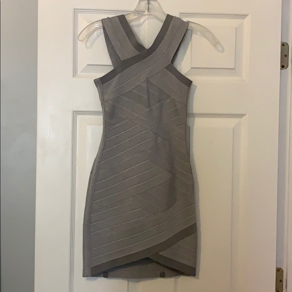 NWT Stretta Crossed-neck Bandage Dress - Picture 2 of 6